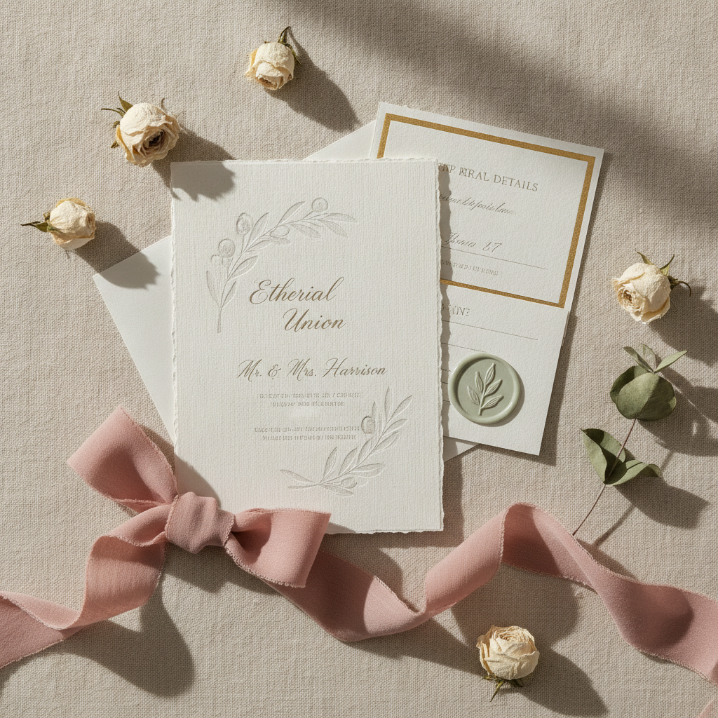 Suite de papeterie de mariage élégante
